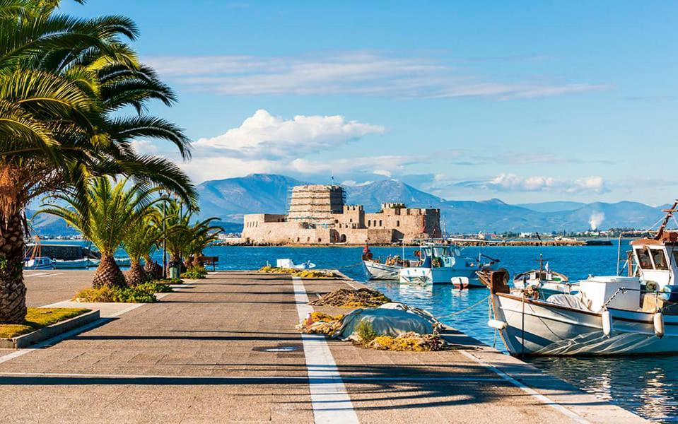Апартаменты Marina'S Bright Getaway - Nafplio Center House Экстерьер фото